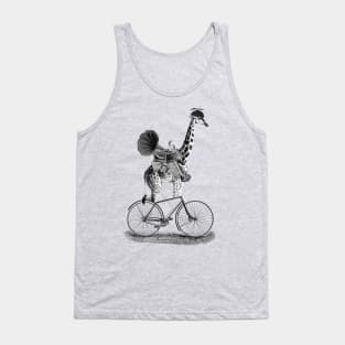 Phil loved to listen to his new music player whist cycling around the neighbourhood Tank Top